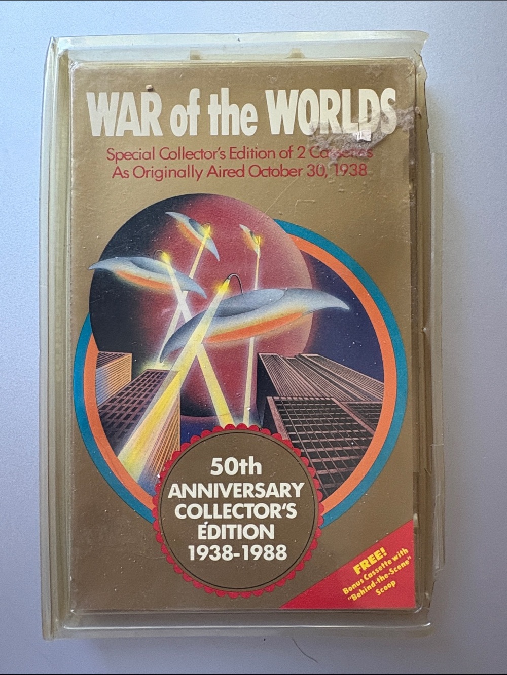 War of the Worlds 50th Anniversary Collector's Edition - Gold